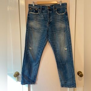 MADEWELL Cruiser Straight Leg Jeans